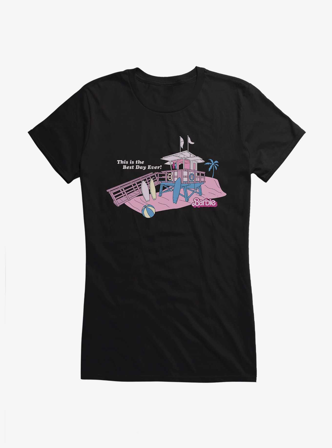 Barbie The Movie The Best Day Ever Beach Tower Girls T-Shirt, , hi-res