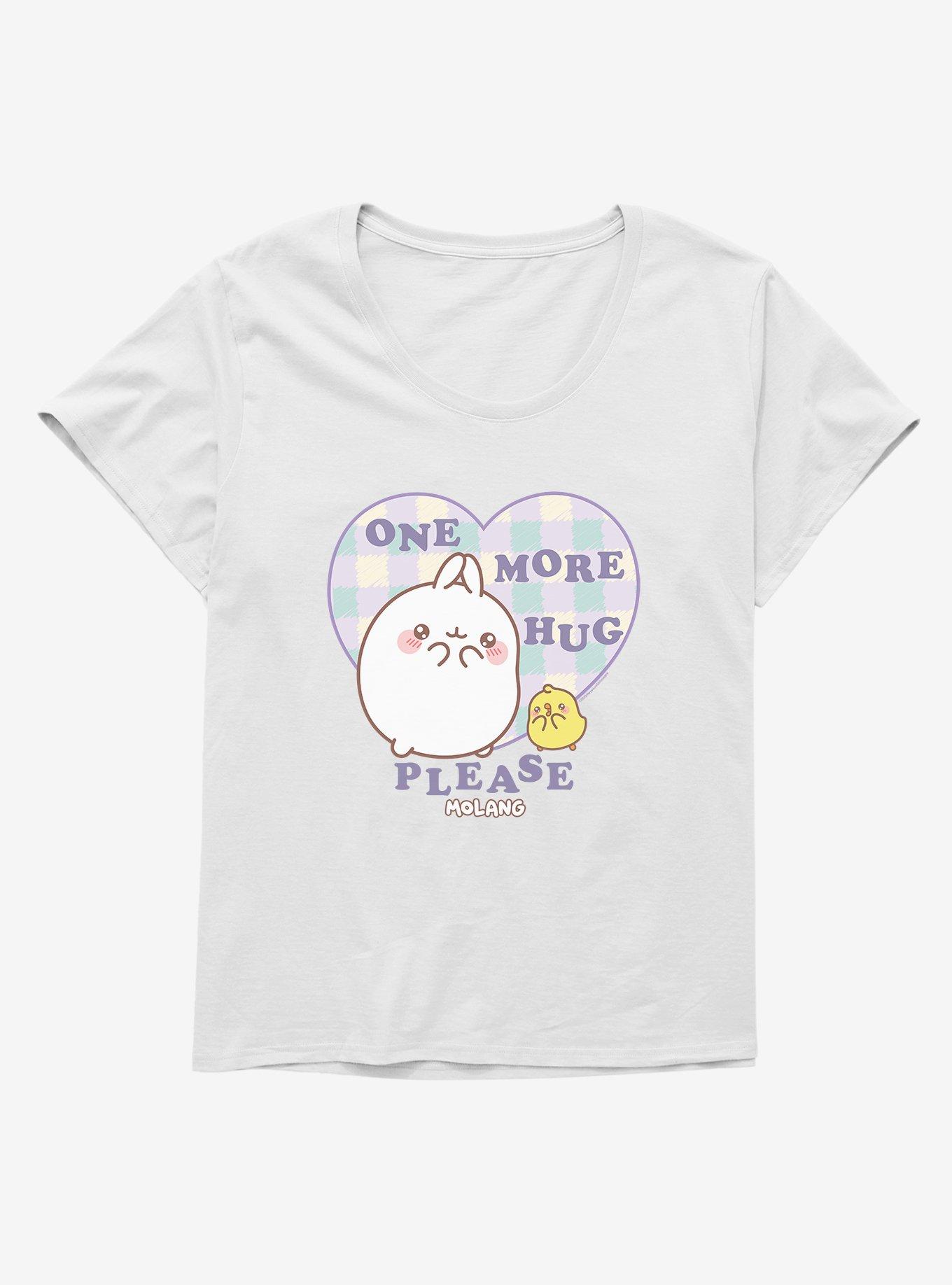 Molang One More Hug Please Girls T-Shirt Plus Size, , hi-res
