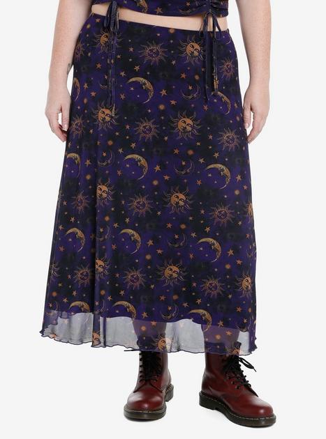 Cosmic Star Skirt in Blue