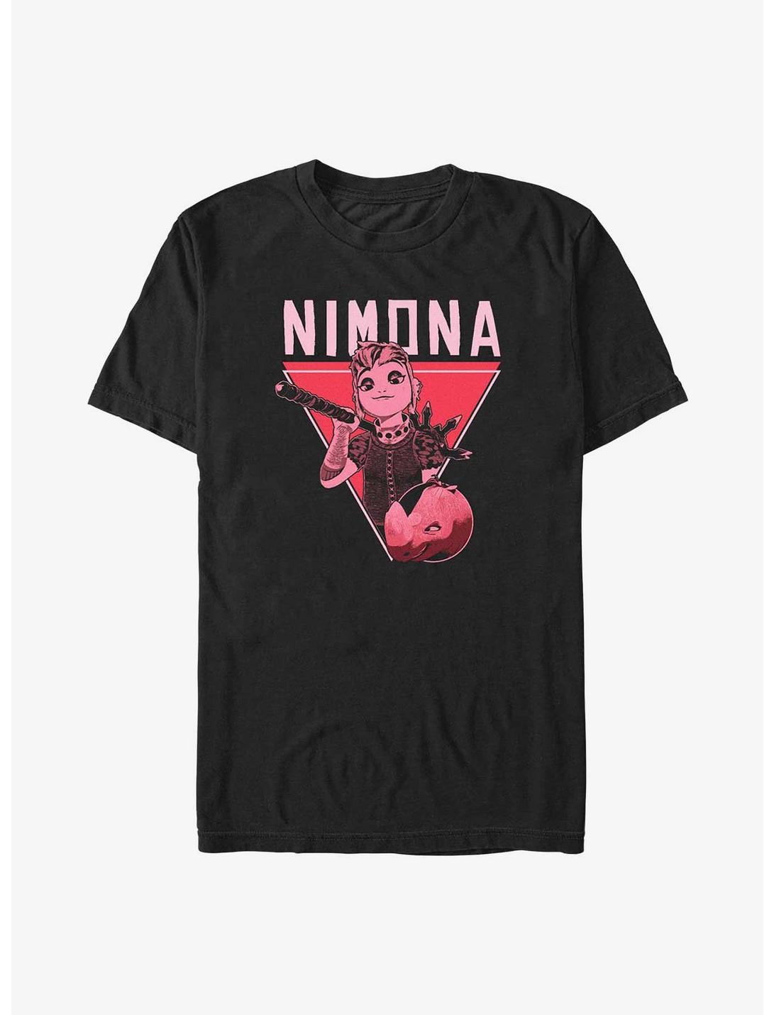 Nimona Badge T-Shirt, BLACK, hi-res