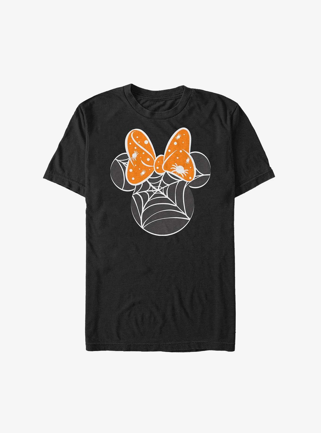 Disney Minnie Mouse Web Ears Extra Soft T-Shirt, BLACK, hi-res
