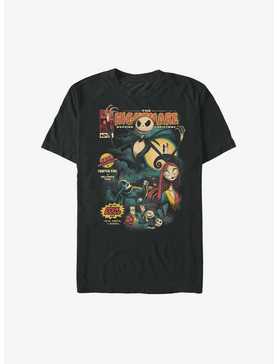 Disney The Nightmare Before Christmas Comic Cover Extra Soft T-Shirt, , hi-res