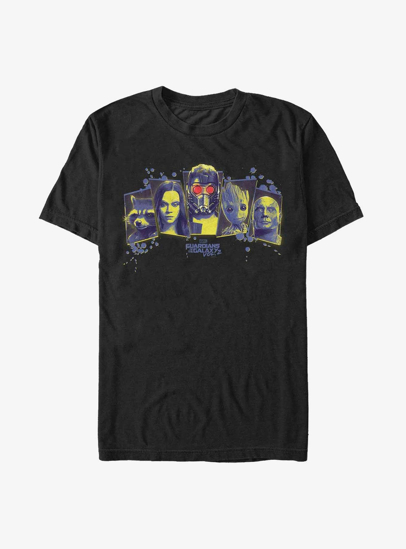 Marvel Guardians of the Galaxy Guardians Line Up Heavyweight T-Shirt