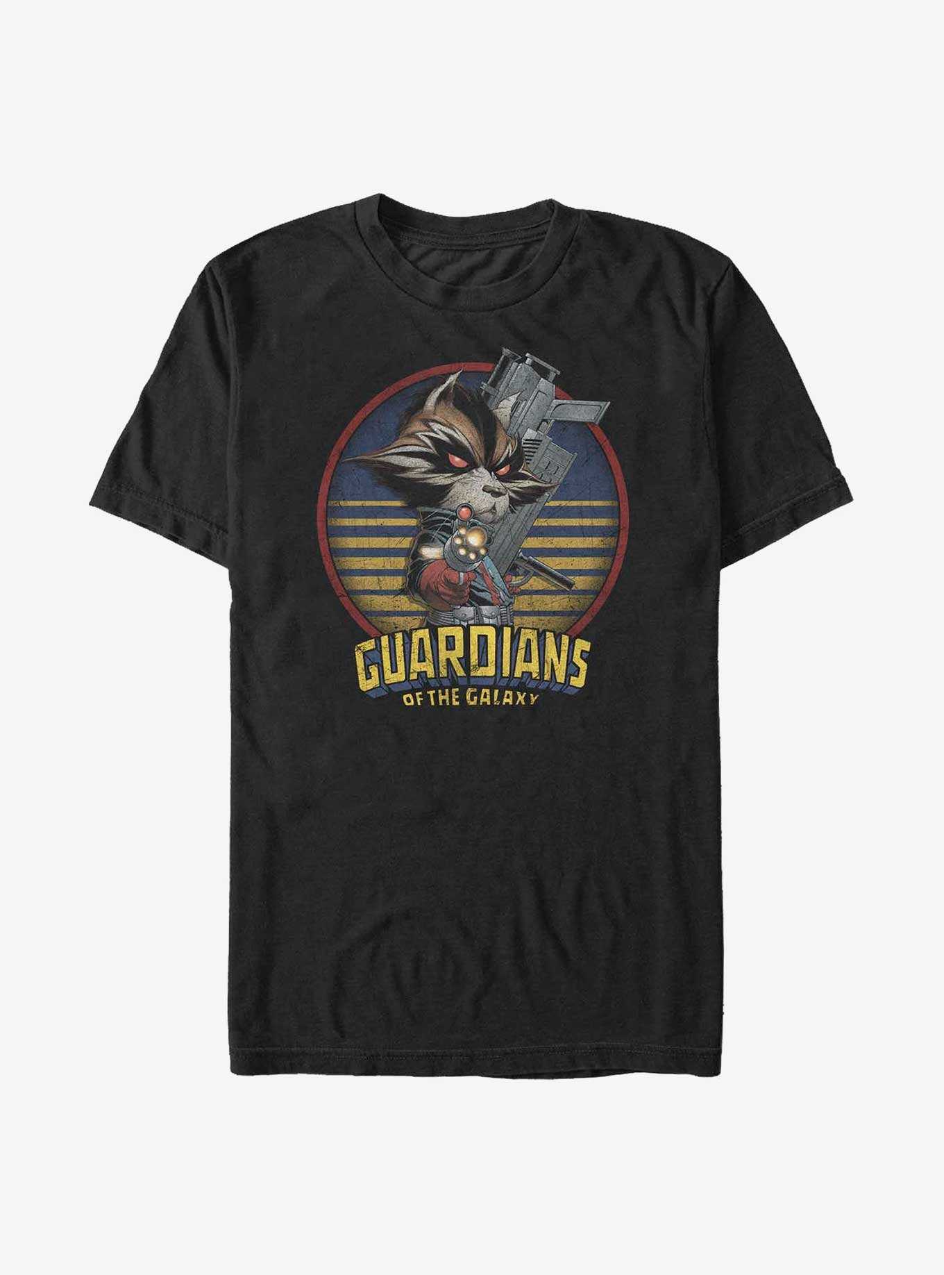 Marvel Guardians of the Galaxy Heavy Metal Rocket Extra Soft T-Shirt, , hi-res