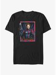 Marvel Guardians of the Galaxy Peter Quill Star Lord Extra Soft T-Shirt, BLACK, hi-res