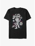 Marvel Guardians of the Galaxy Celestial Groot Extra Soft T-Shirt, BLACK, hi-res