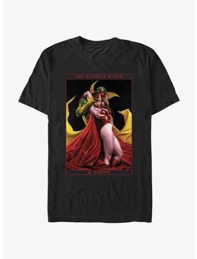 Marvel Scarlet Witch & Vision Card Extra Soft T-Shirt, , hi-res