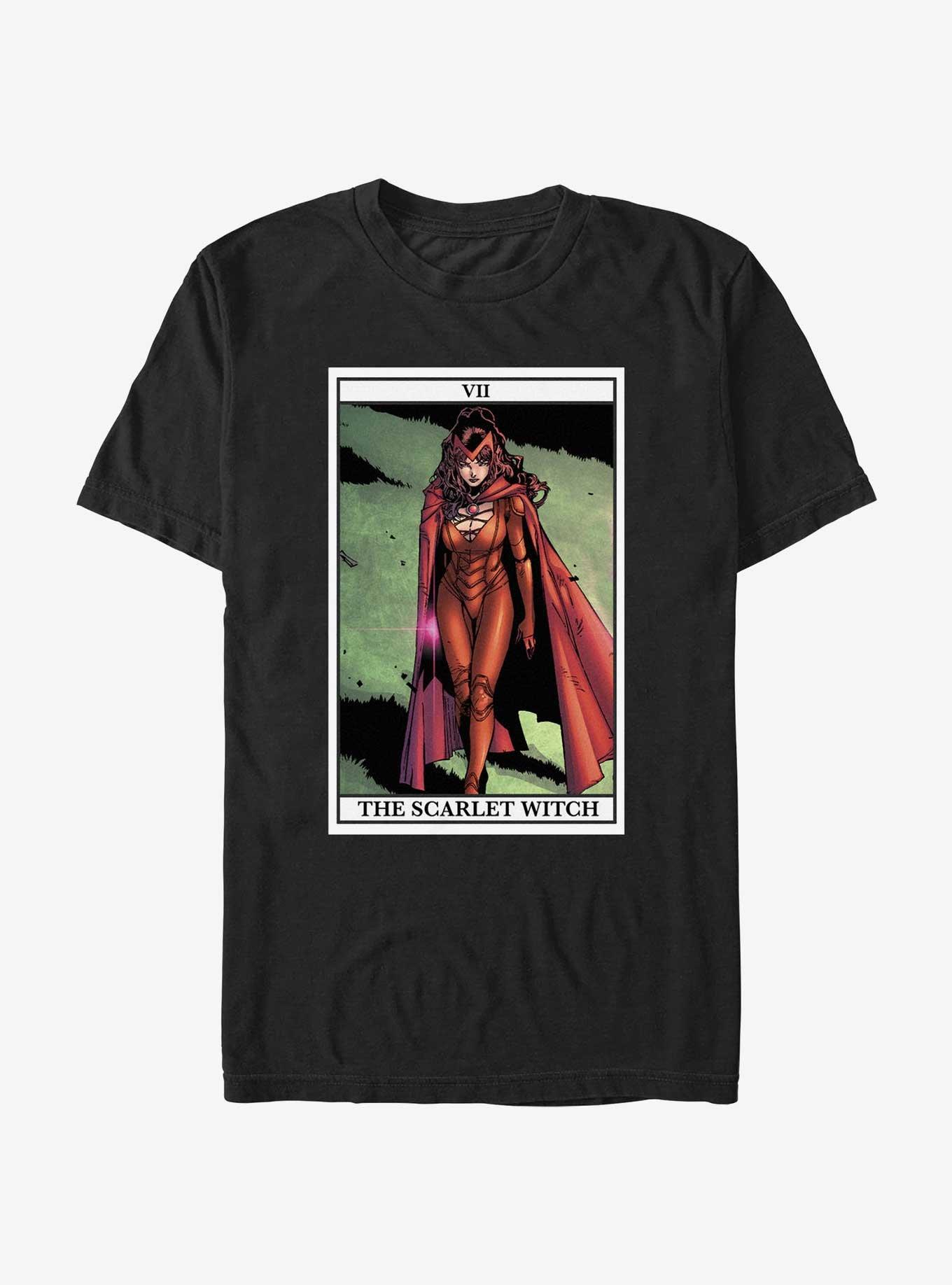 Marvel Scarlet Witch The Scarlet Witch Card Extra Soft T-Shirt, , hi-res