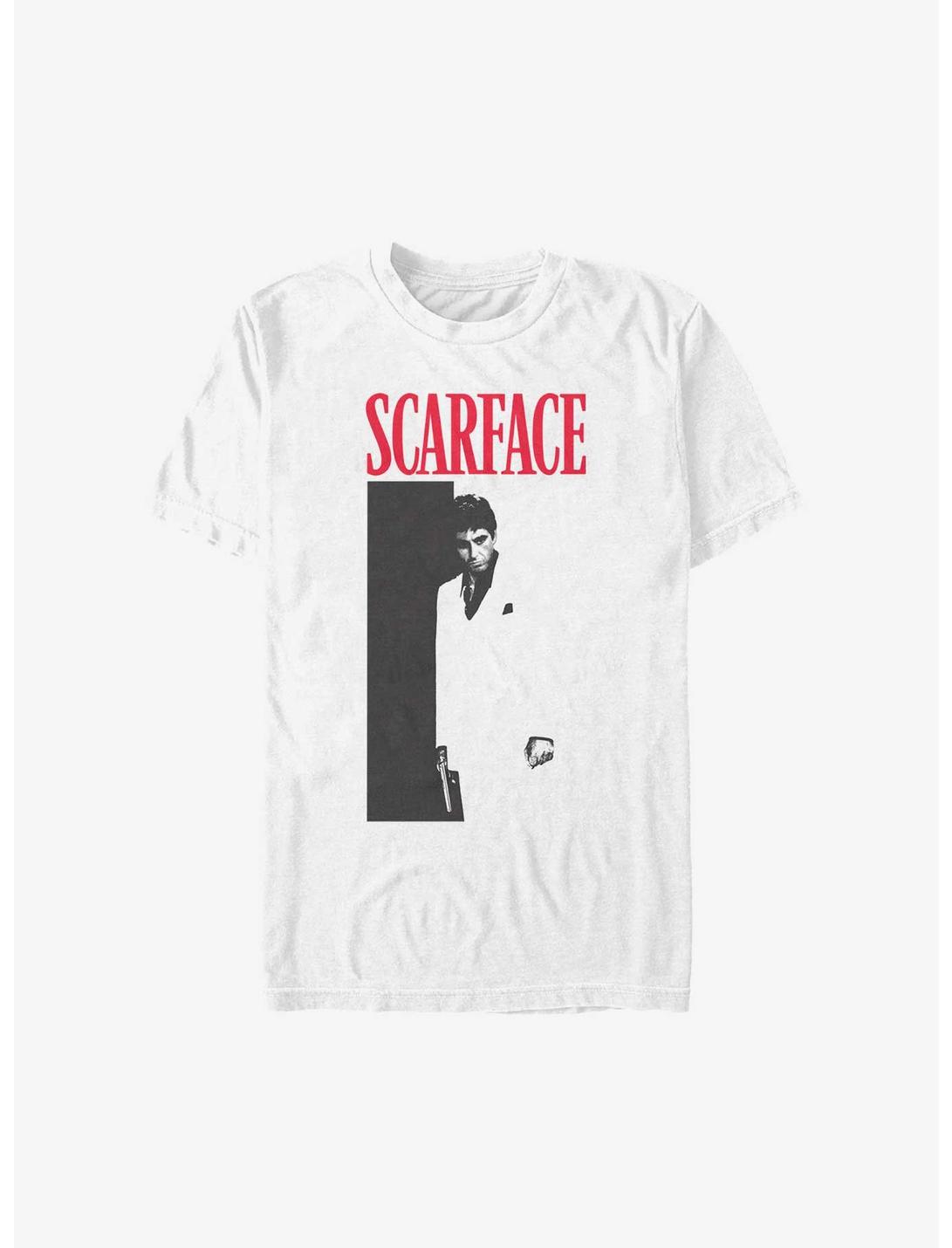 Scarface Movie Poster Extra Soft T-Shirt, WHITE, hi-res