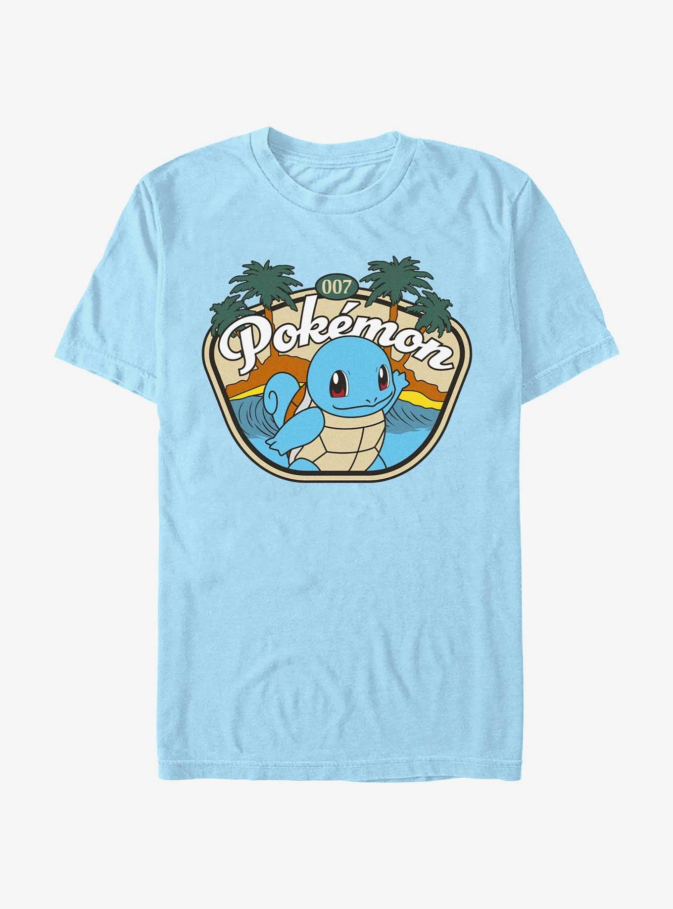 Pokemon Aquatic Squirtle Extra Soft T-Shirt, , hi-res