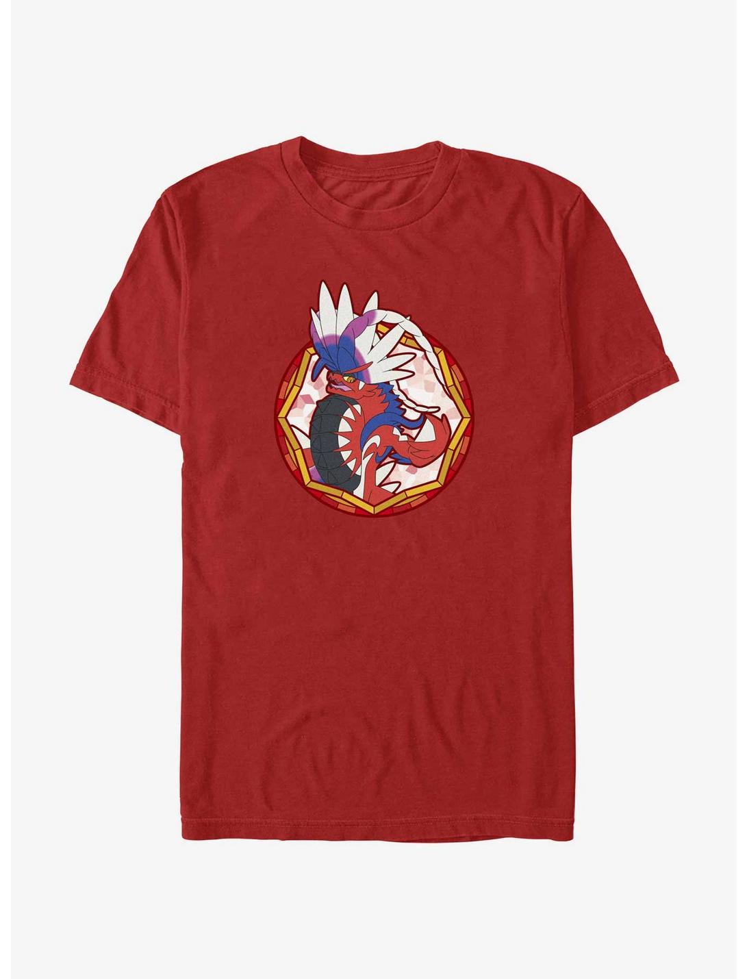 Pokemon Koraidon Sparkle Extra Soft T-Shirt, RED, hi-res