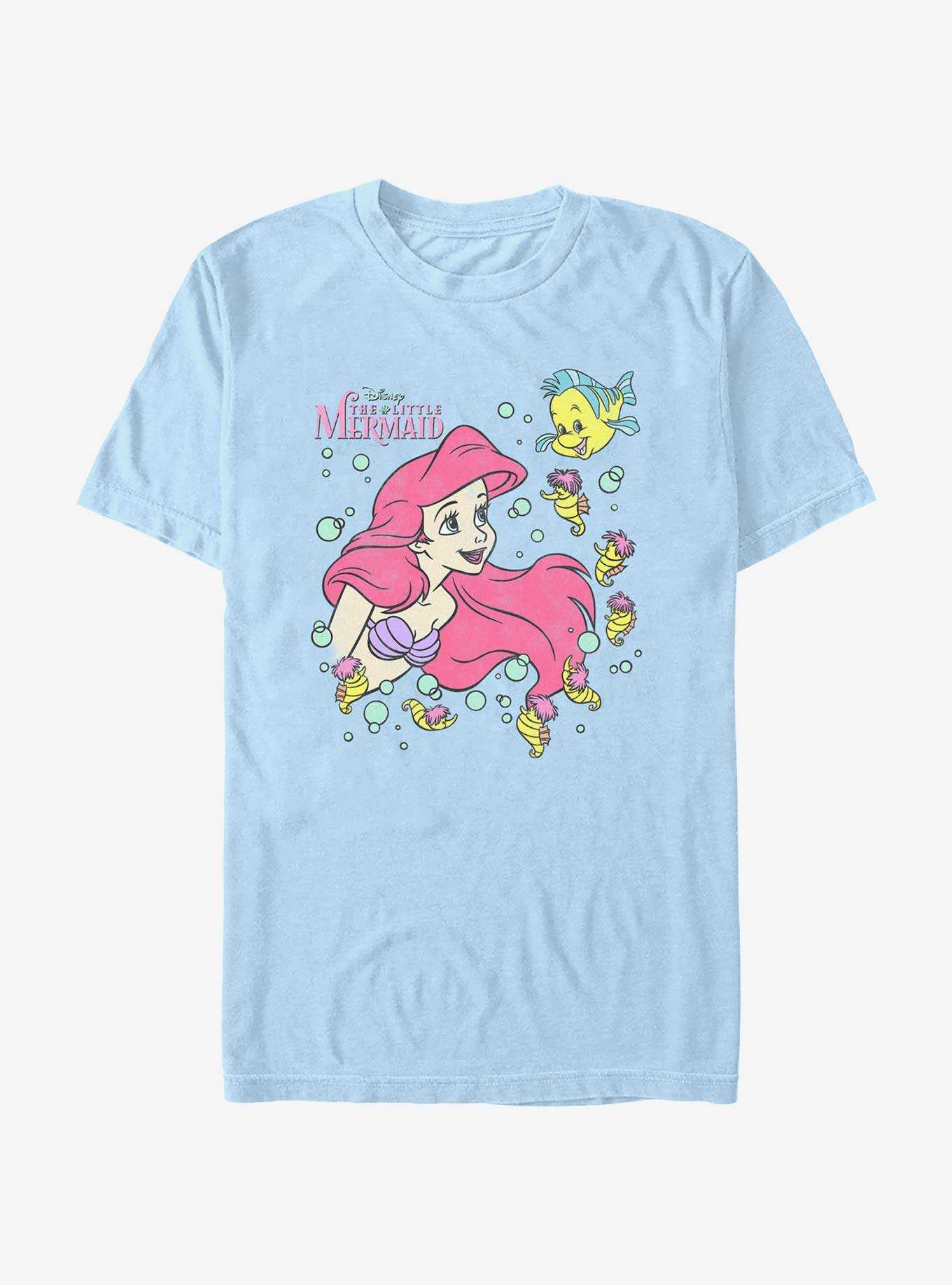 Disney The Little Mermaid Ariel and Flounder Extra Soft T-Shirt, , hi-res