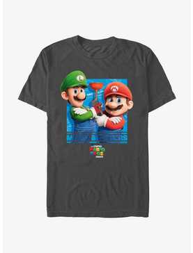 Mario The Super Mario Bros. Movie Mario & Luigi Extra Soft T-Shirt, , hi-res