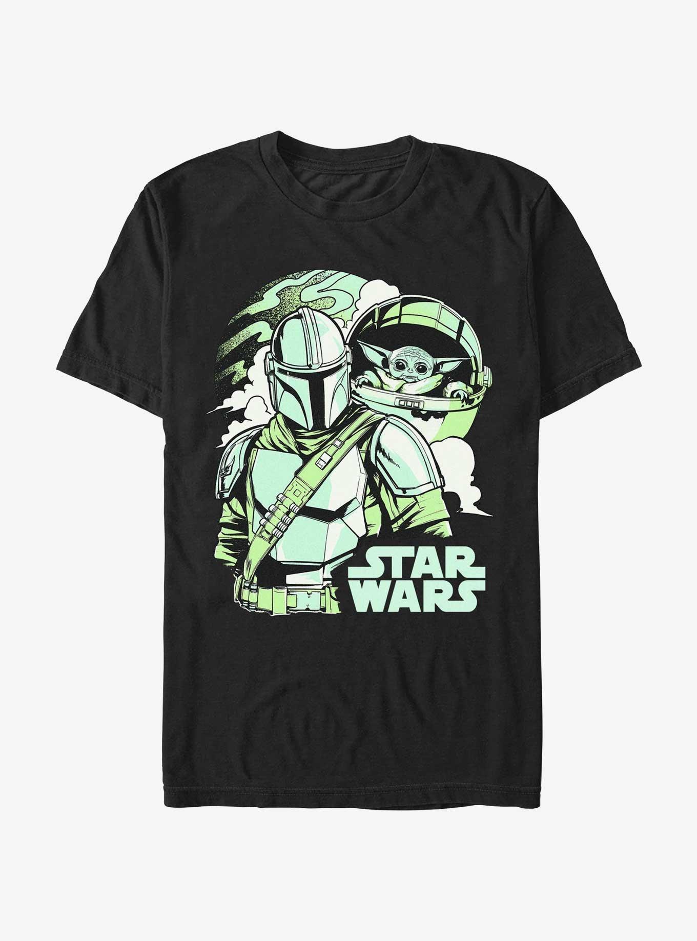 Star Wars The Mandalorian Mando Pop Extra Soft T-Shirt, , hi-res