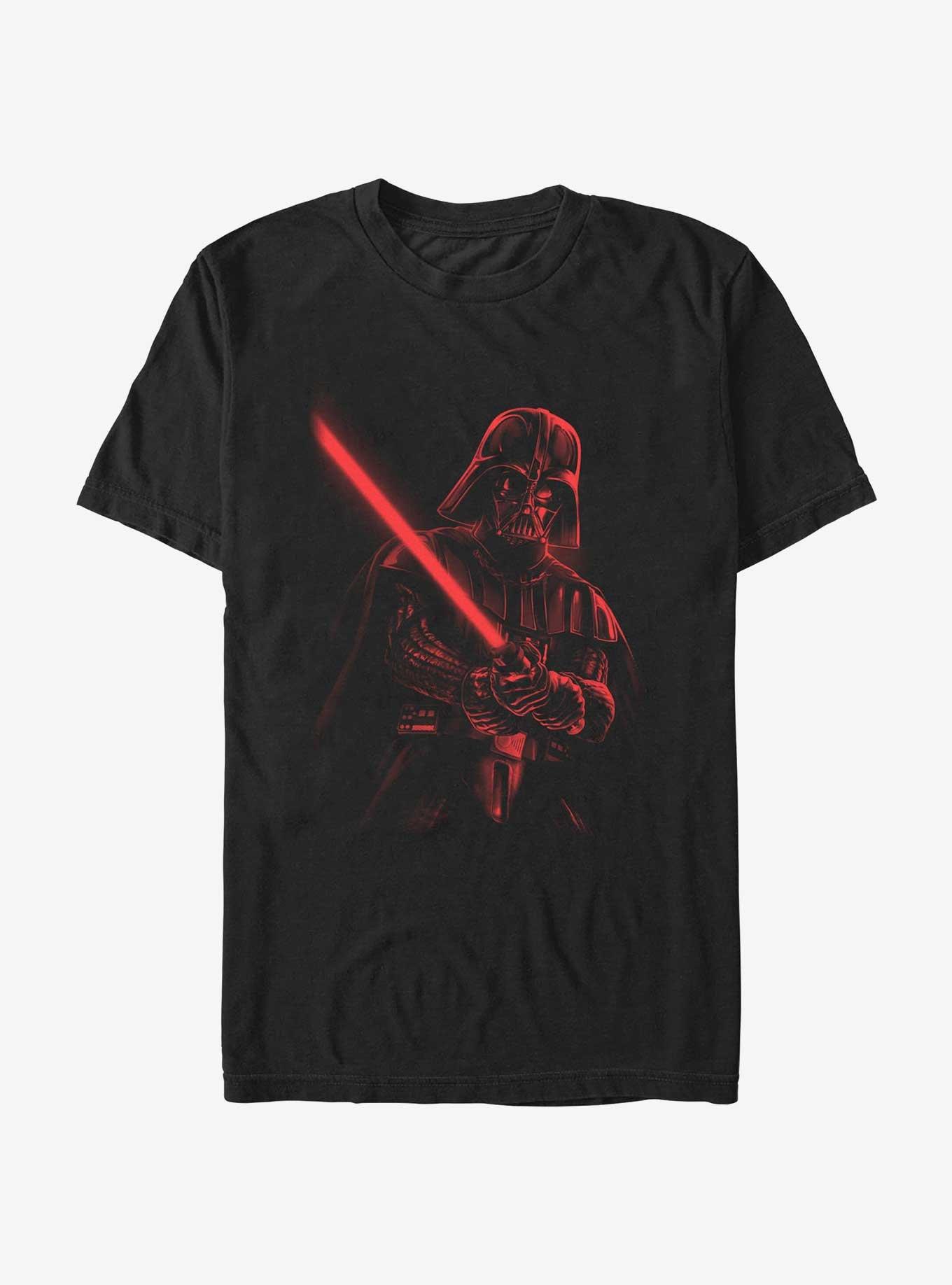 Star Wars Vader Big Saber Heavyweight T-Shirt