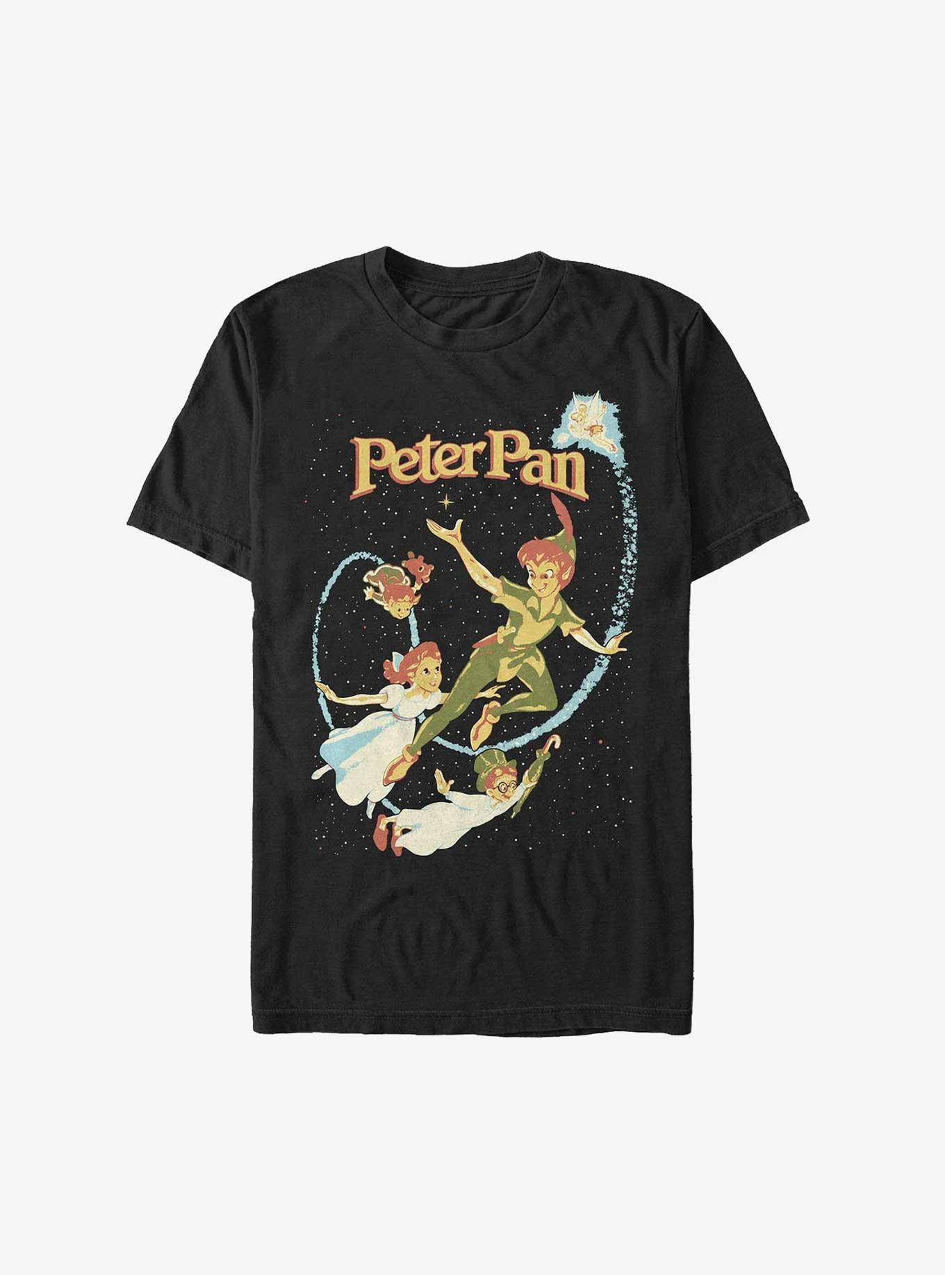 Disney Tinker Bell Fly By Night Extra Soft T-Shirt, BLACK, hi-res