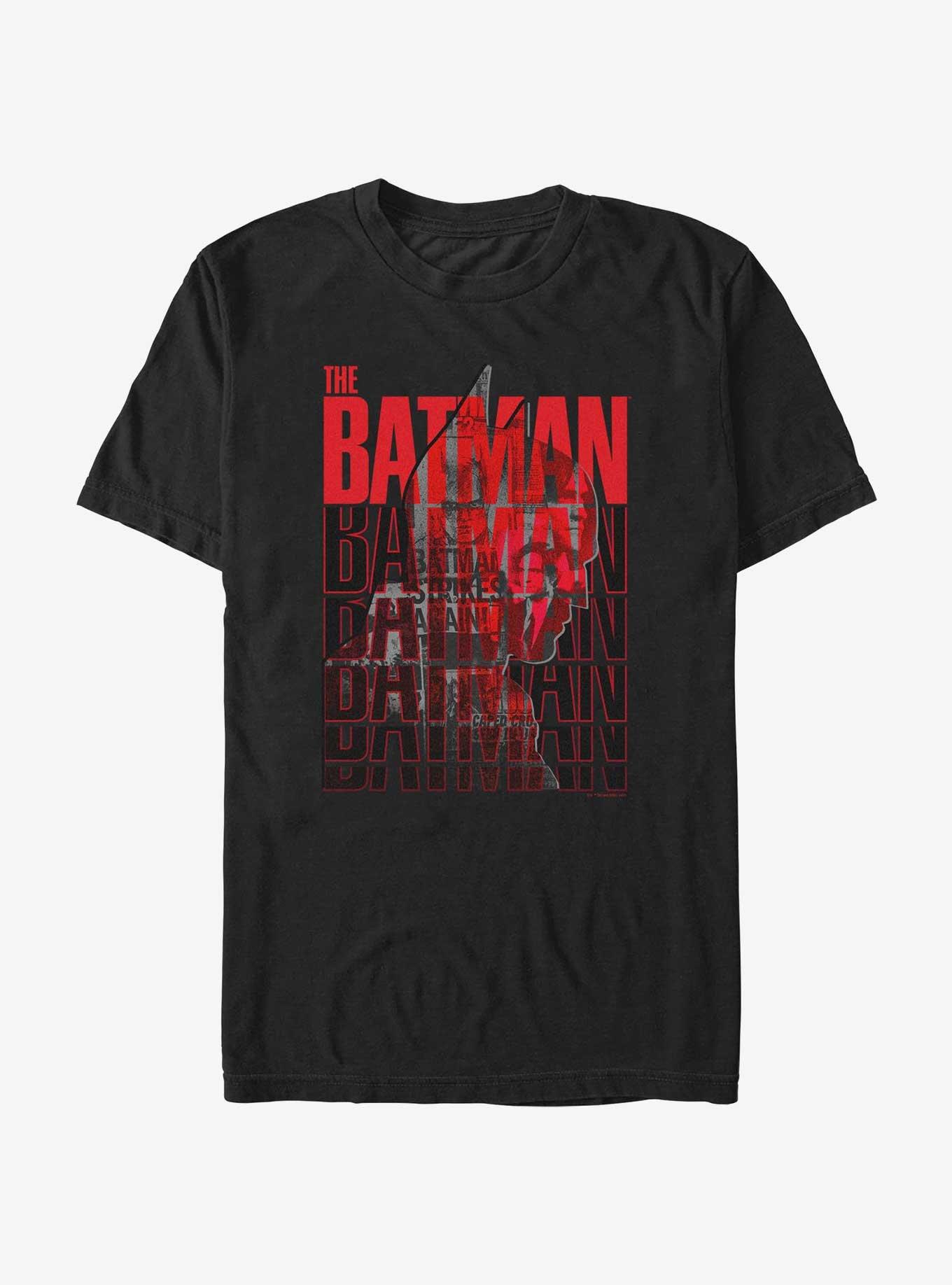 DC Comics Batman The Batman Stack Extra Soft T-Shirt, , hi-res
