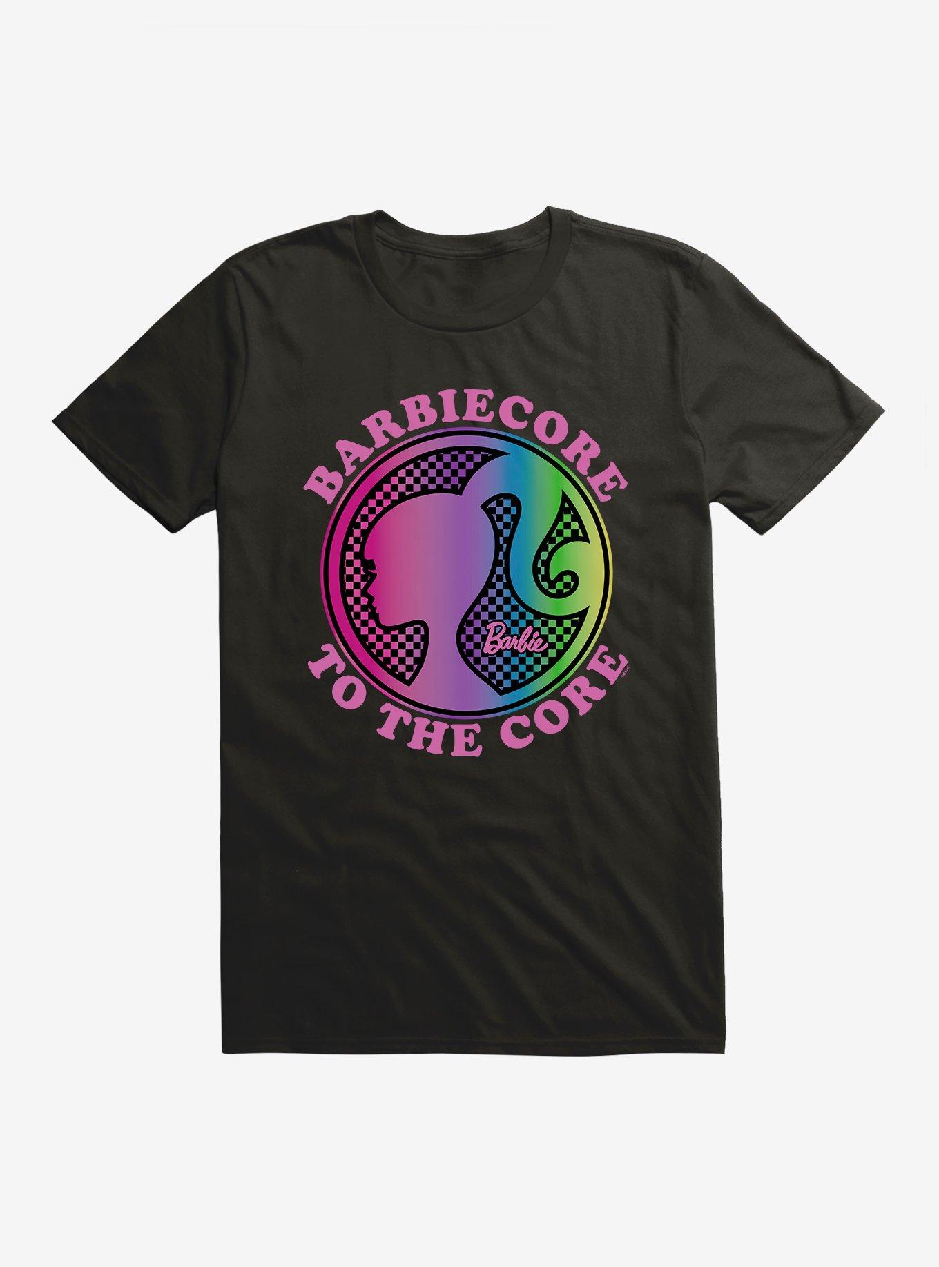 Barbie Barbiecore To The Core T-Shirt, BLACK, hi-res