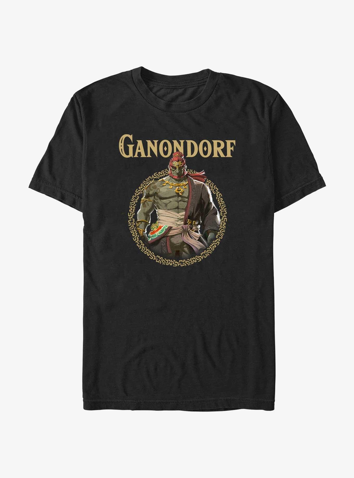 The Legend of Zelda: Tears of the Kingdom Ganondorf Badge T-Shirt, , hi-res