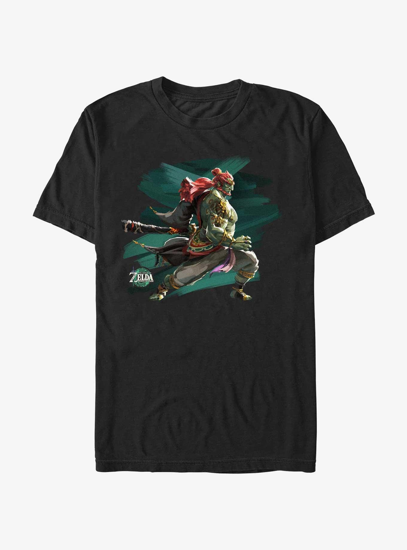 The Legend of Zelda: Tears of the Kingdom Ganondorf Logo T-Shirt, , hi-res