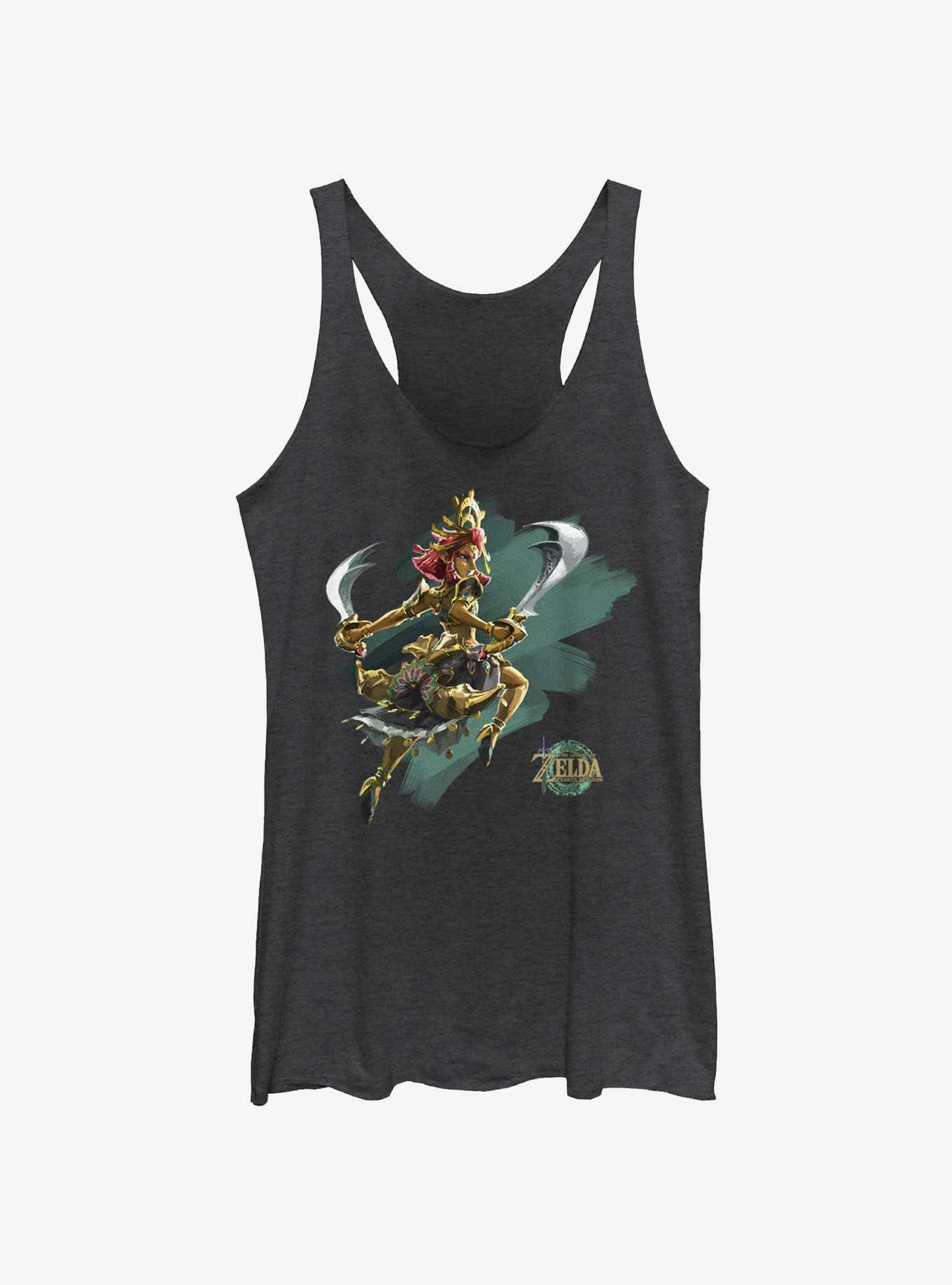 The Legend of Zelda: Tears of the Kingdom Riju Logo Girls Tank, , hi-res