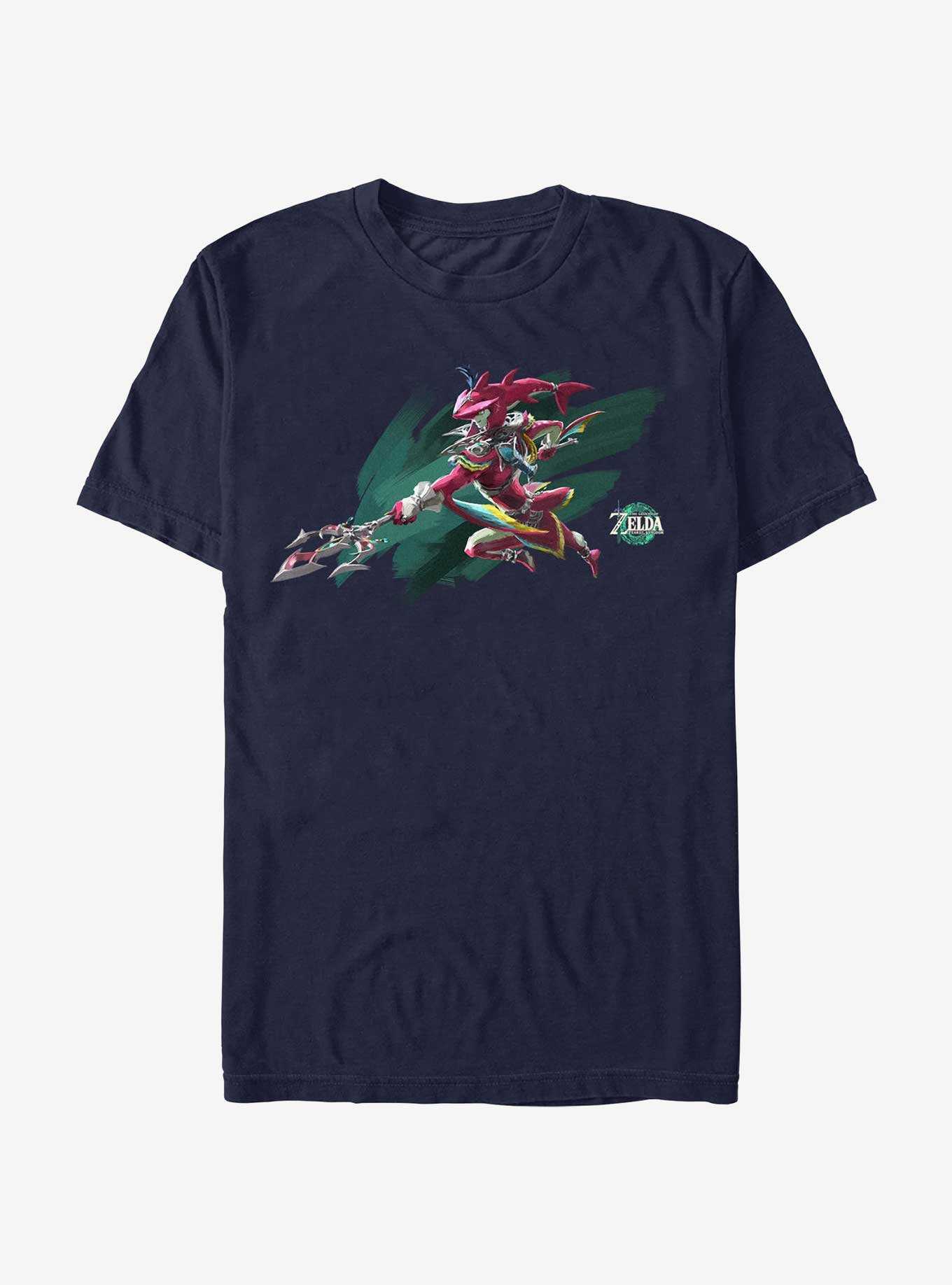 The Legend of Zelda: Tears of the Kingdom Sidon Logo T-Shirt, , hi-res