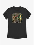 The Legend of Zelda: Tears of the Kingdom Trio Box Up Womens T-Shirt, BLACK, hi-res