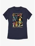 The Legend of Zelda: Tears of the Kingdom Hero Boxup Womens T-Shirt, NAVY, hi-res