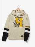 Harry Potter Hufflepuff Varsity Hoodie - BoxLunch Exclusive, MULTI, hi-res