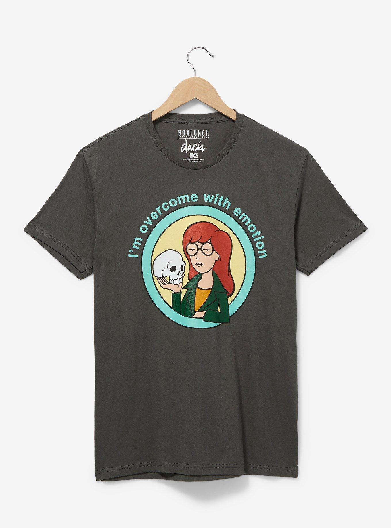 Daria Circular Portrait Women's T-Shirt - BoxLunch Exclusive, GREY, hi-res