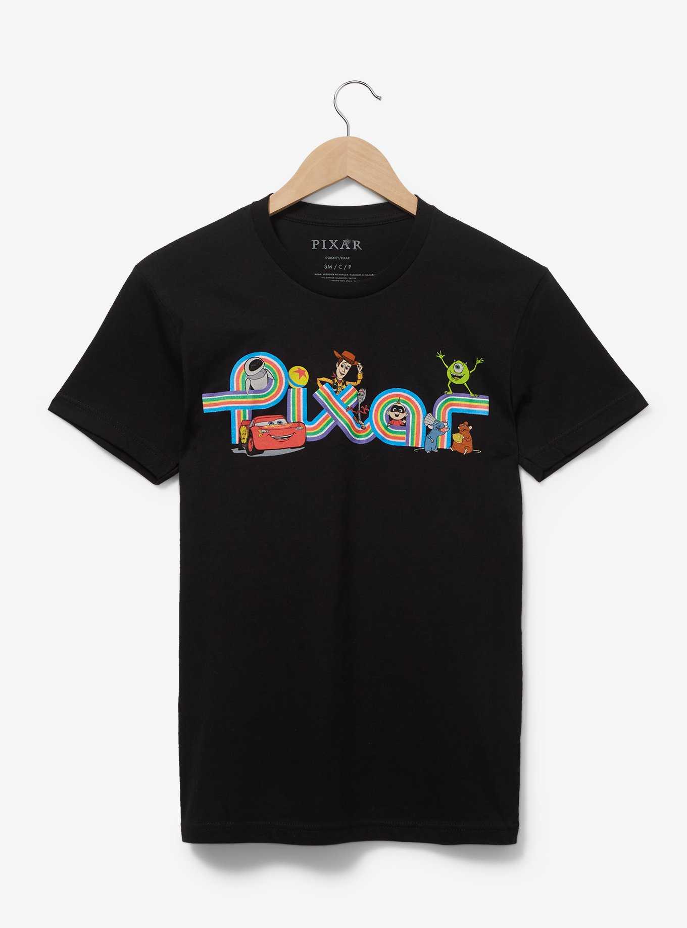 Pixar Rainbow Logo Women's T-Shirt - BoxLunch Exclusive, , hi-res