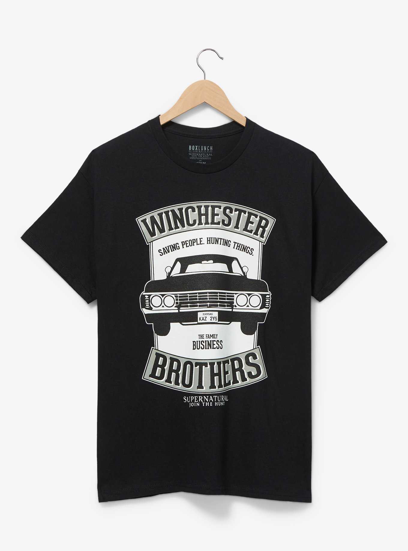 Supernatural Winchester Brothers Women's T-Shirt - BoxLunch Exclusive, , hi-res
