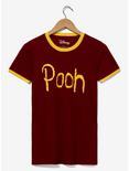 Disney Winnie the Pooh Name Women's Ringer T-Shirt - BoxLunch Exclusive, RED, hi-res