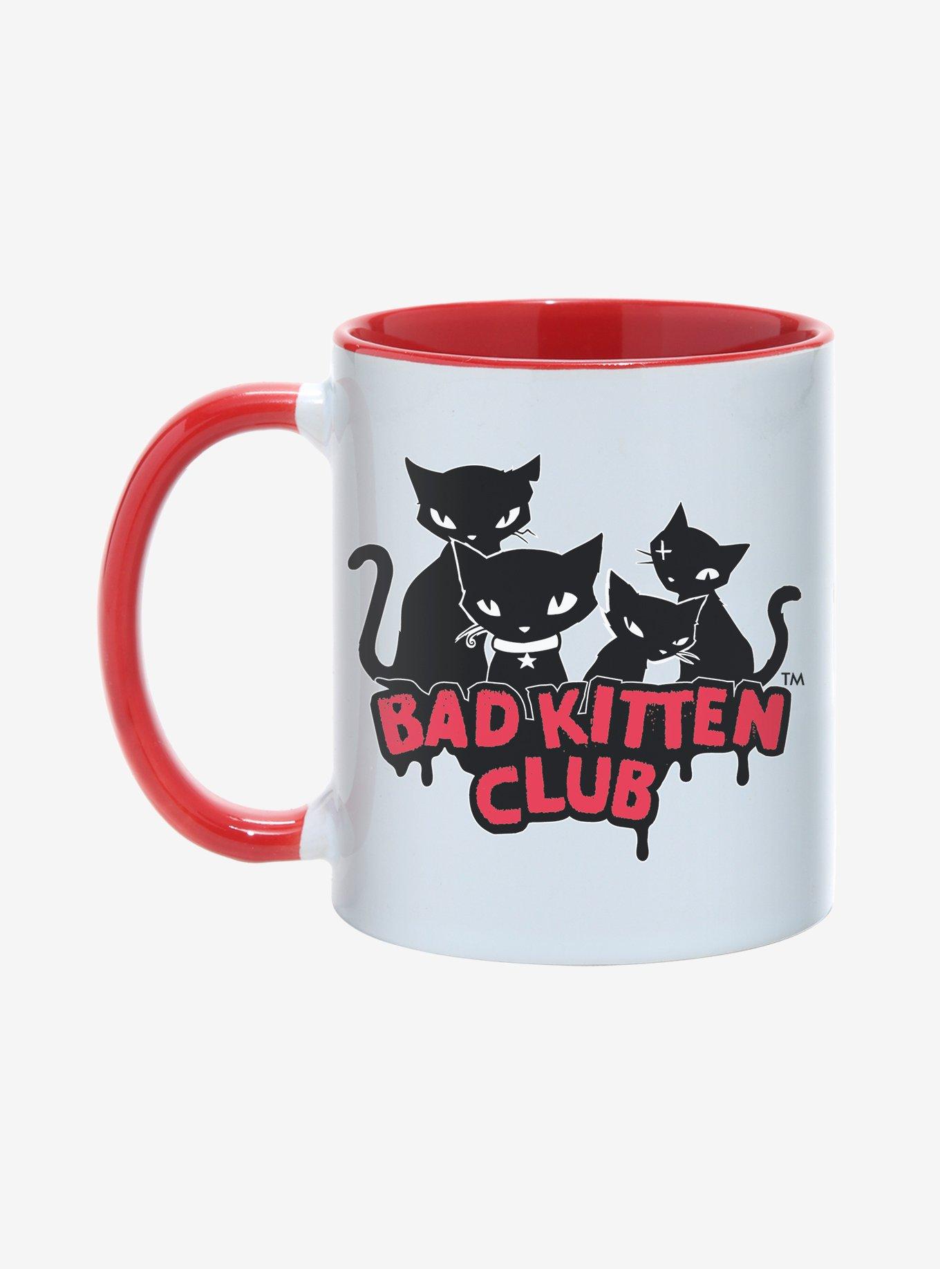 Emily The Strange Bad Kitten Club Mug 11oz, , hi-res