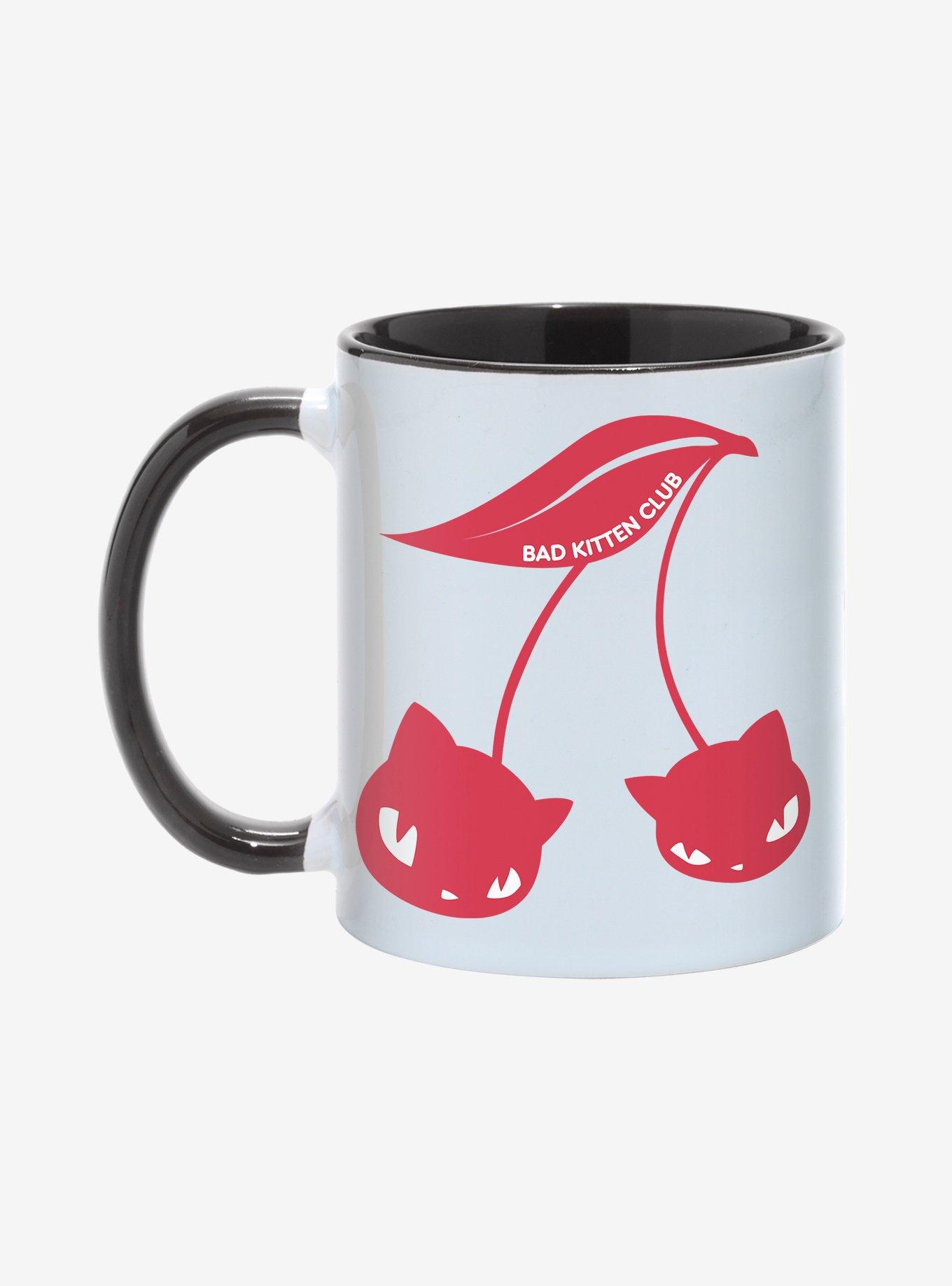 Emily The Strange Bad Kitten Club Cherries Mug 11oz, , hi-res