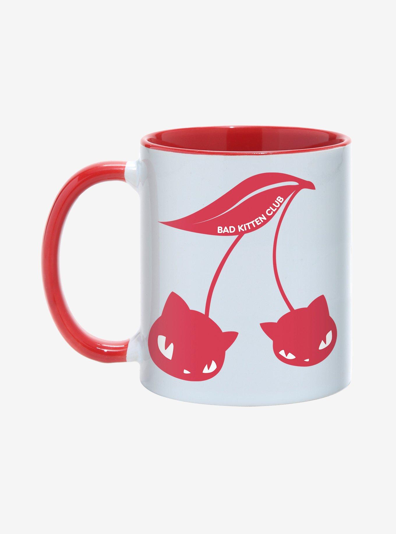 Emily The Strange Bad Kitten Club Cherries Mug 11oz