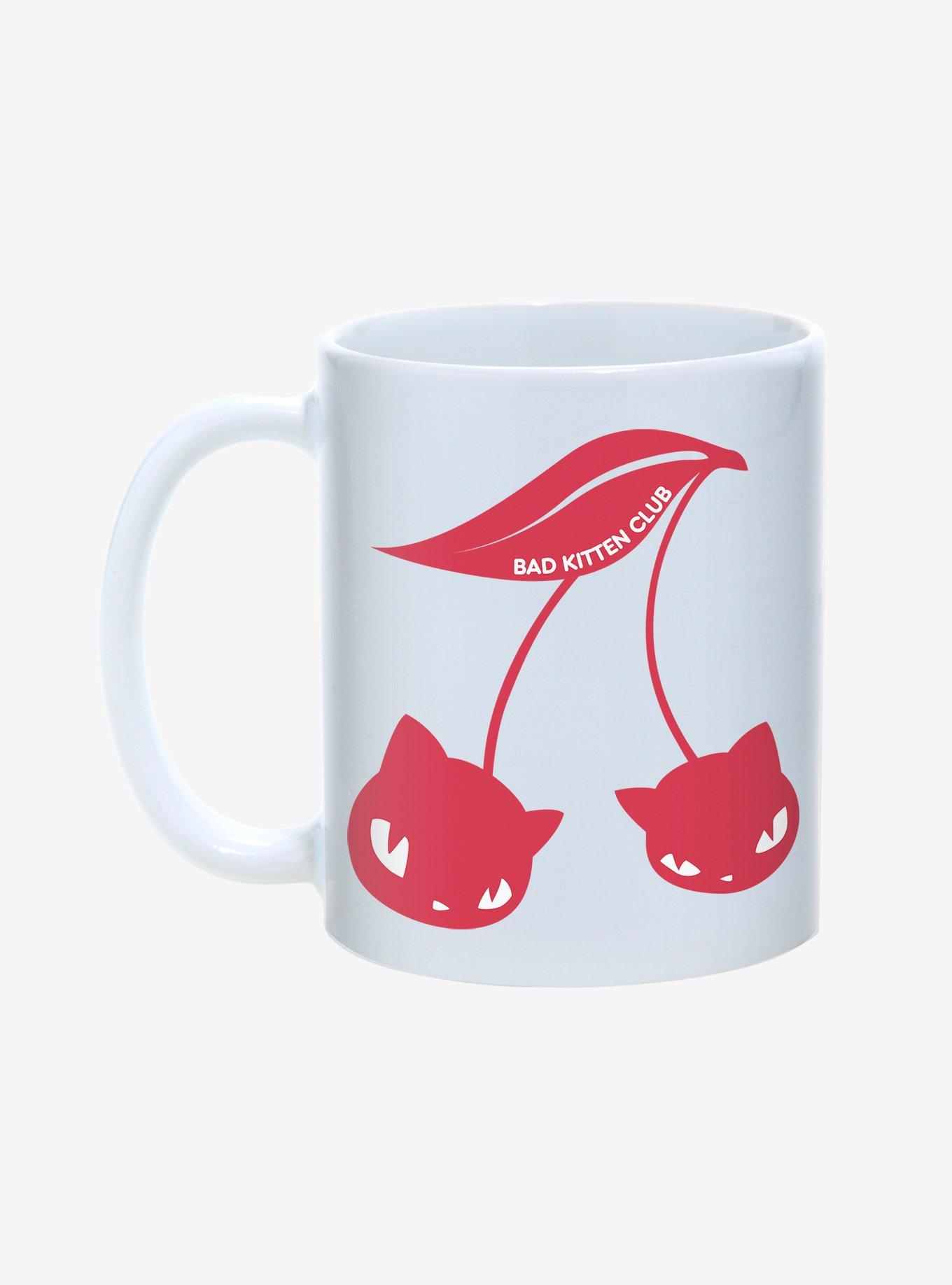 Emily The Strange Bad Kitten Club Cherries Mug 11oz, , hi-res