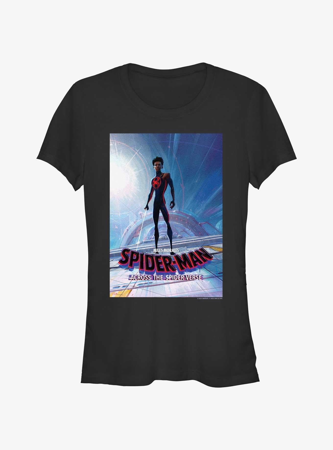 Spider-Man: Across The Spider-Verse Miles Morales Poster Girls T-Shirt, , hi-res