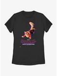 Spider-Man: Across The Spider-Verse Spider-Cat Poster Womens T-Shirt, BLACK, hi-res