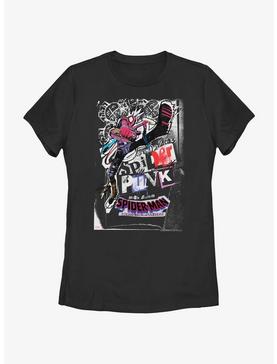 Spider-Man: Across The Spider-Verse Spider-Punk Poster Womens T-Shirt, , hi-res