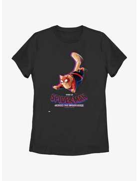 Spider-Man: Across The Spider-Verse Spider-Cat Poster Womens T-Shirt, , hi-res