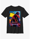 Spider-Man: Across The Spider-Verse Spider-Man 2099 Miguel Poster Youth T-Shirt, BLACK, hi-res