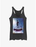 Spider-Man: Across The Spider-Verse Miles Morales Poster Womens Tank Top, BLK HTR, hi-res