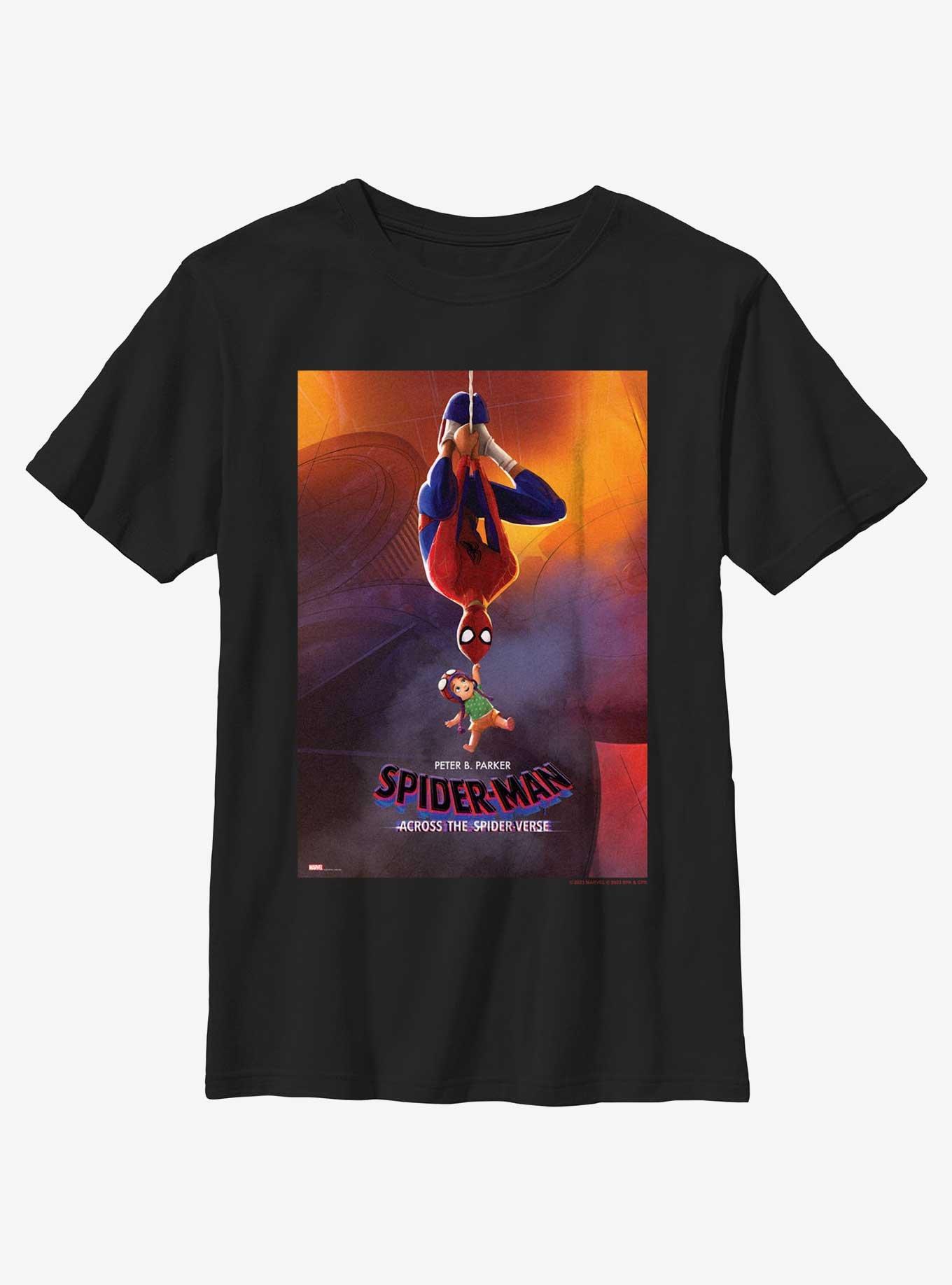 Spider-Man: Across The Spider-Verse Peter B. Parker Poster Youth T-Shirt, , hi-res