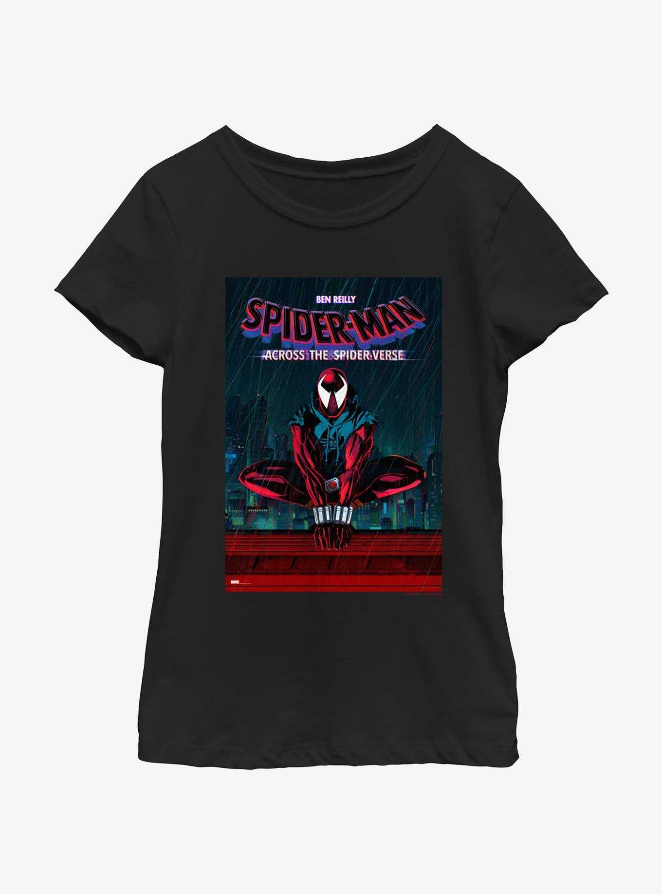 Spider-Man: Across The Spider-Verse Scarlet-Spider Poster Youth Girls T-Shirt, , hi-res