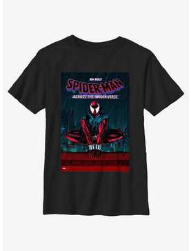 Spider-Man: Across The Spider-Verse Scarlet-Spider Poster Youth T-Shirt, , hi-res