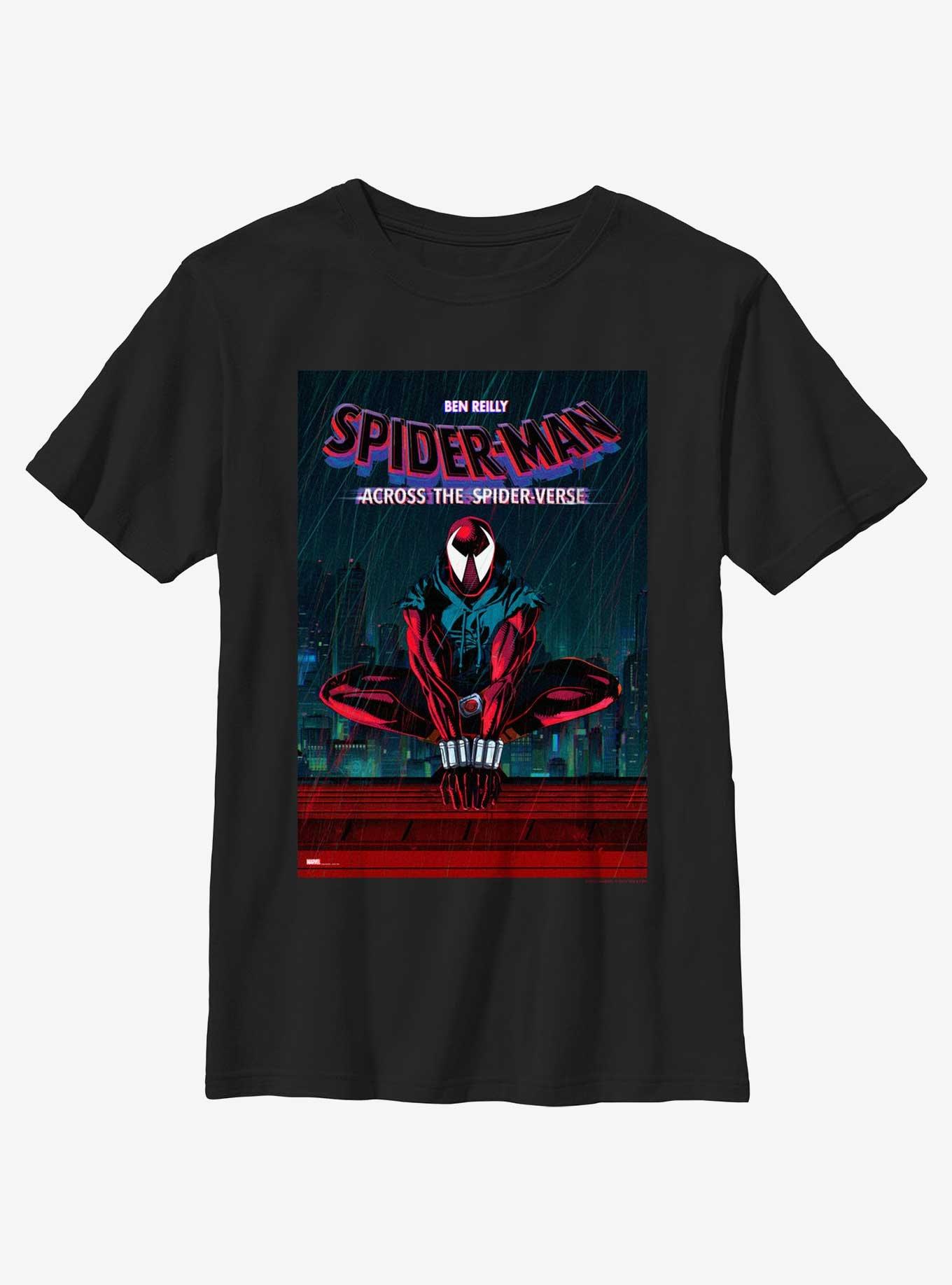 Spider-Man: Across The Spider-Verse Scarlet-Spider Poster Youth T-Shirt, , hi-res