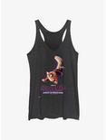 Spider-Man: Across The Spider-Verse Spider-Cat Poster Womens Tank Top, BLK HTR, hi-res