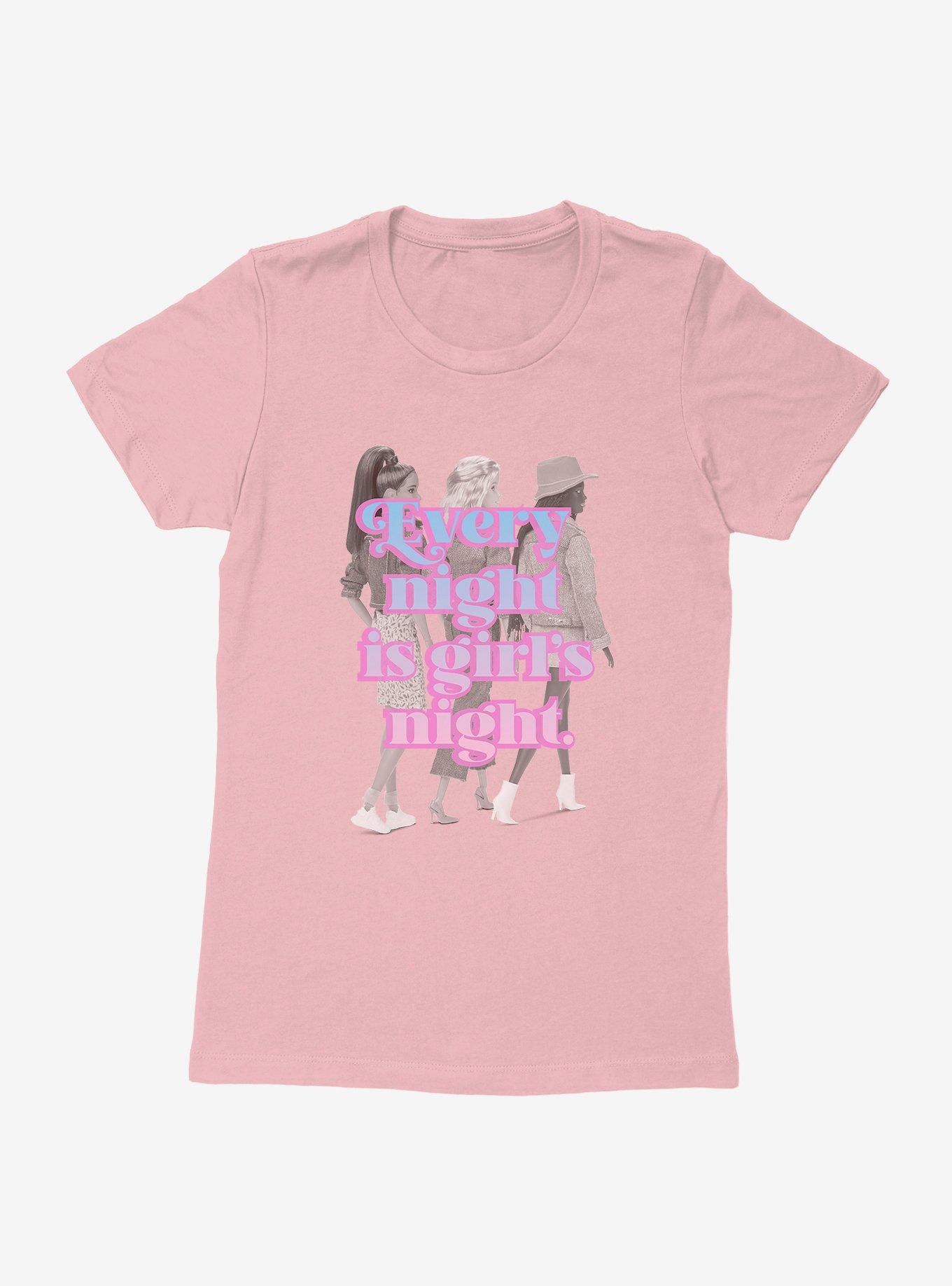 Barbie The Movie Girls Night Womens T-Shirt