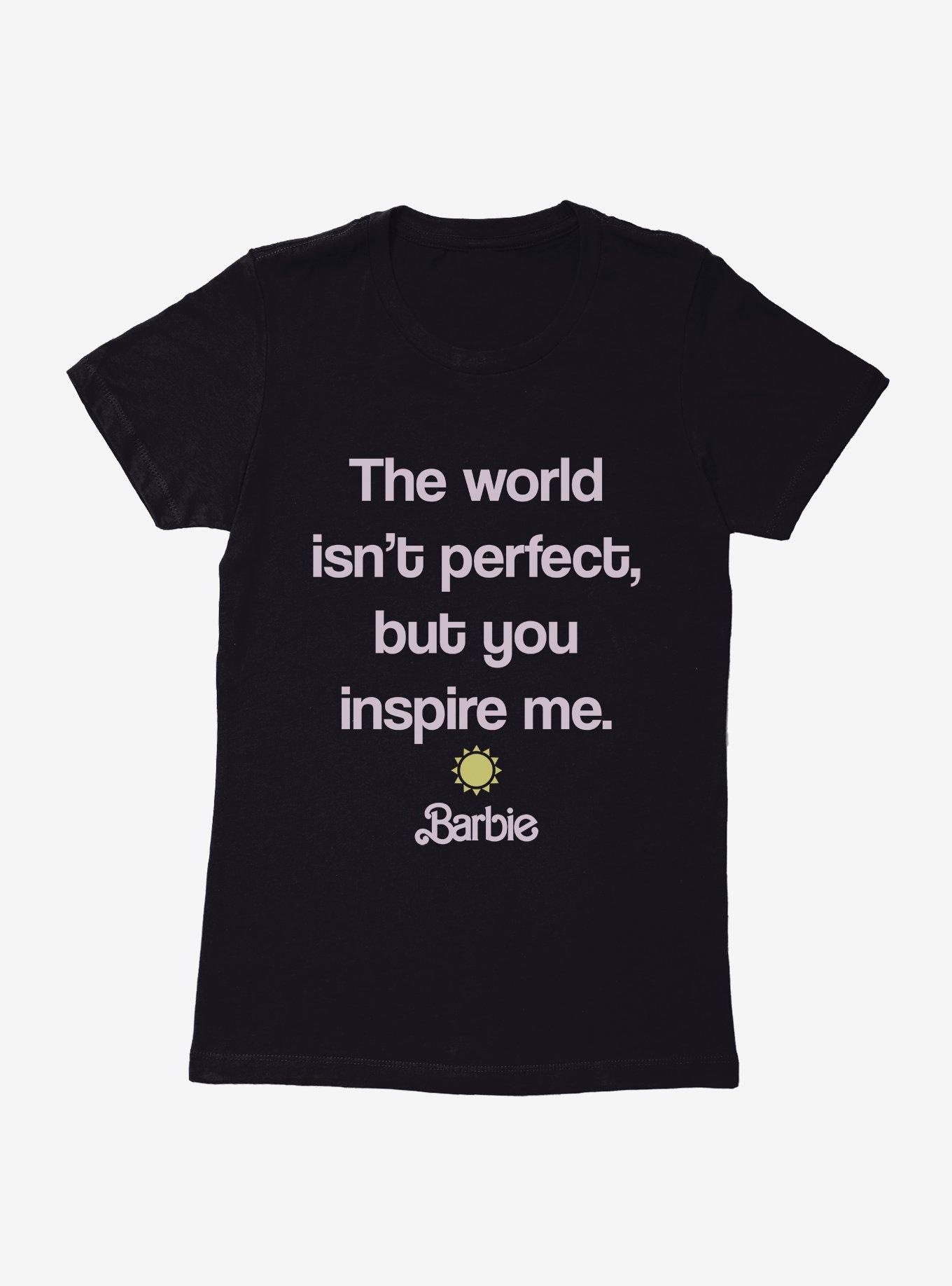 Barbie The Movie You Inspire Me Womens T-Shirt, , hi-res